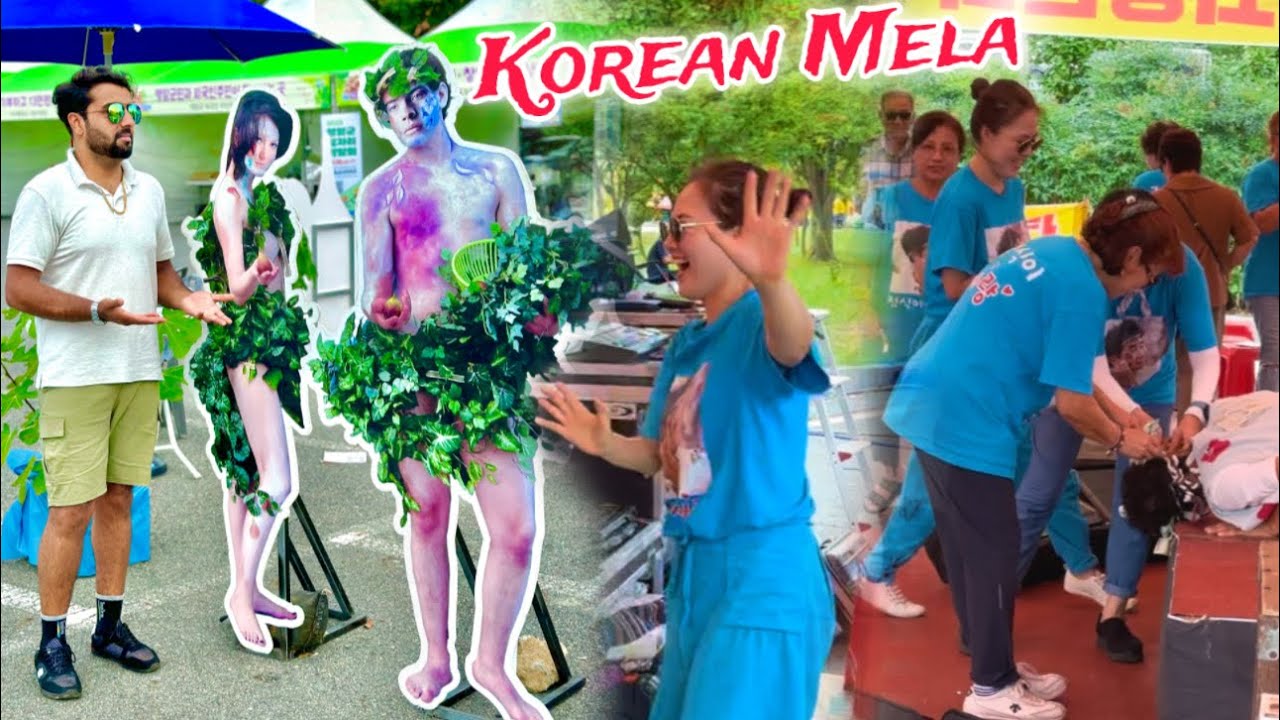 Korean Festival 2023 Korean Mela 2023 Ahmad vlogs YouTube