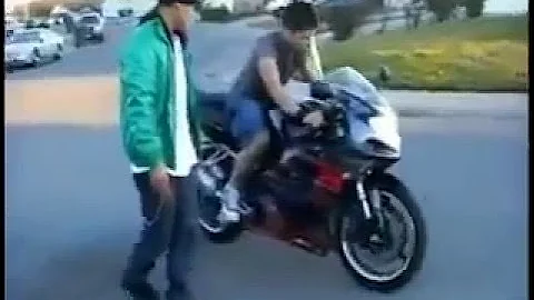 First Time Motorcycle Fail Compilation