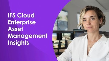 Enterprise Asset Management Insights in IFS Cloud | Demo