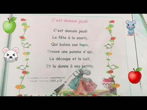 C Est Demain Jeudi كتاب الفرنسية صفحة 25 3ap