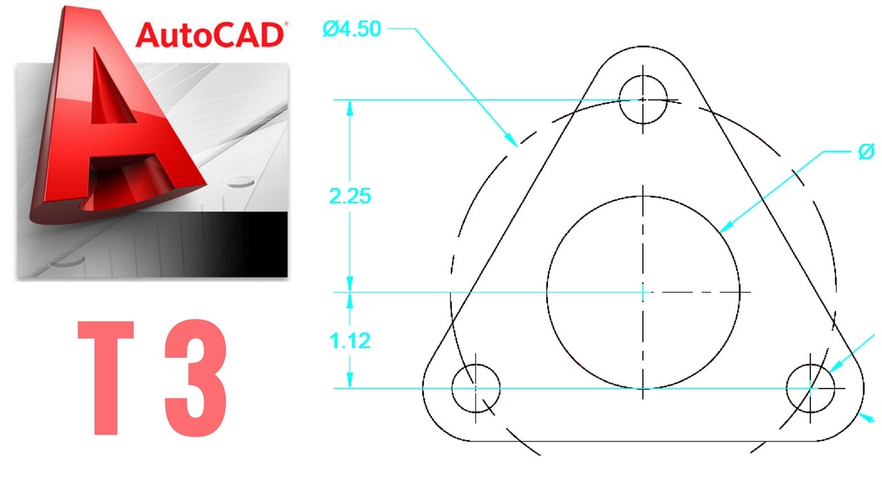 AutoCAD Tutorial 3 YouTube