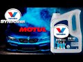 Тест моторного масла Valvoline Synpower 0w40 и Motul 8100 X-max 0w40 из бочки в сервисе.