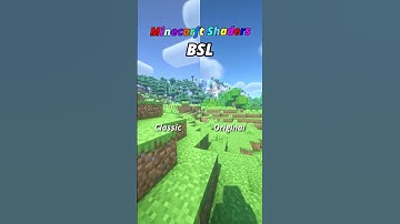 BSL original vs Classic | Minercaft | #minecraft #minecraftshaders #shaders #bsl #4k #new #reviews