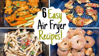 5 EASY AIR FRYER RECIPES FOR BEGINNERS | WHAT I COOK IN MY AIR FRYER | Julia Pacheco