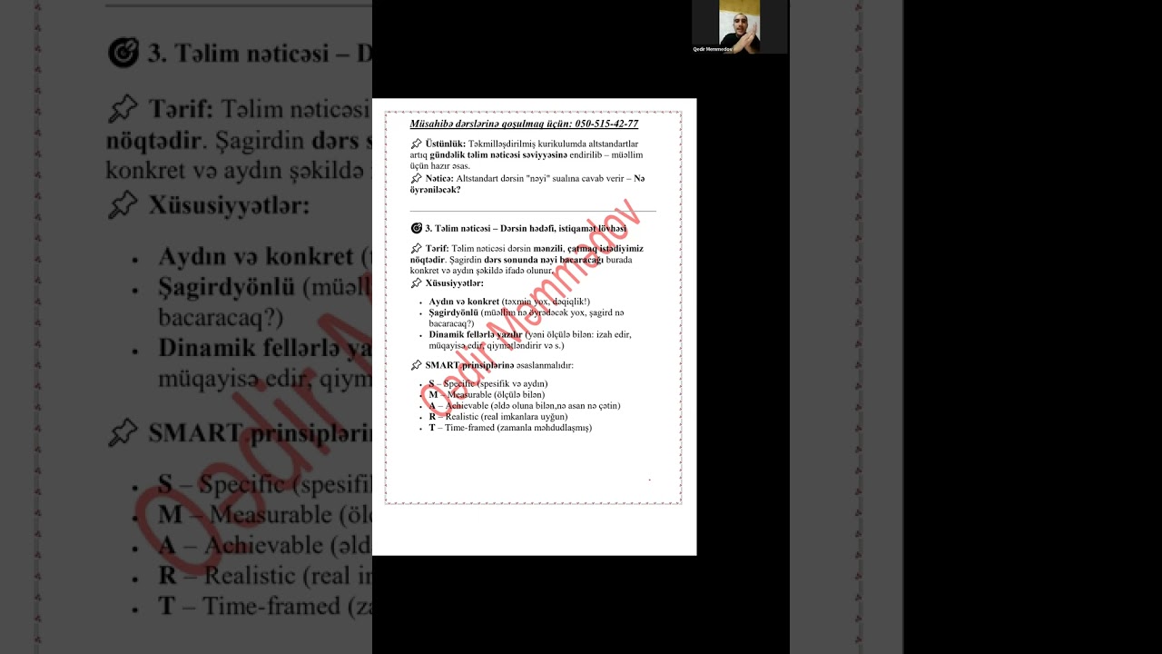 Bu videoya baxmadan müsahibəyə getmə!Müsahibə dərslərinə qeydiyyat 050-515-42-77 