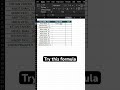 Get name and age in separate columns with TEXTSPLIT forumula in Excel #excel #exceltips