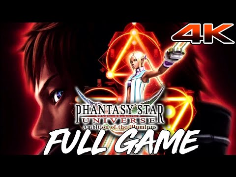 PHANTASY STAR UNIVERSE AMBITION OF THE ILLUMINUS FULL GAME (4K 60FPS) Gameplay Walkthrough