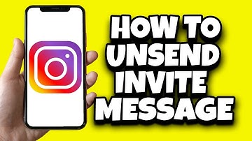 How To Unsend Instagram Invite Message (Easy Steps)
