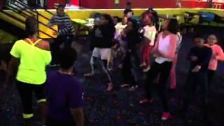 Into Fields Zumba Event at Rolling Thunder Skating Center
