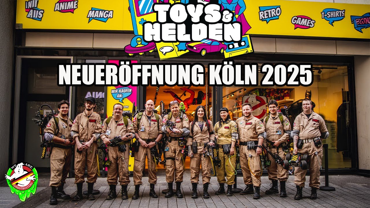 TOYS & HELDEN KÖLN 2025 : OPENING DAY - WE ARE GHOSTBUSTERS 