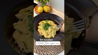KREMALI PESTO SOSLU MAKARNA #pratiktarifler