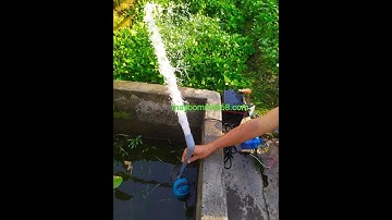 Test máy bơm chìm  48-72v 8m3/h đẩy cao 14-20m áp siêu khỏe