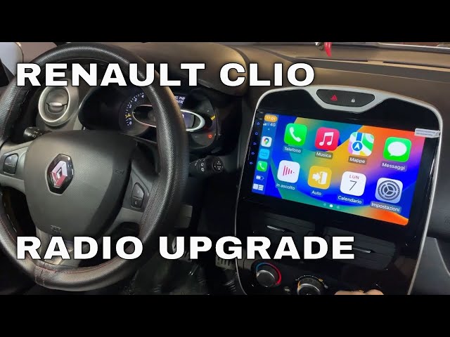 RENAULT CLIO - Radio CarPlay Android auto UPGRADE 