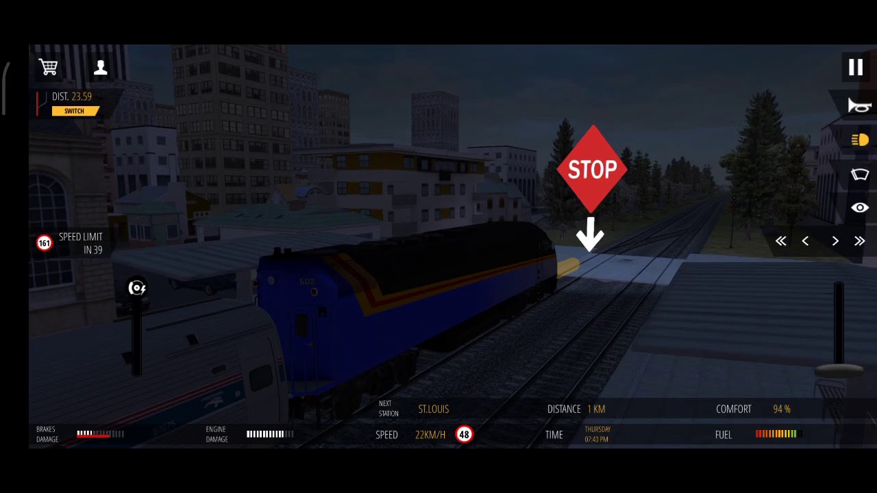 Train simulator PRO! Самый скоростной тепловоз!