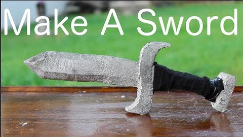 Casting a Sword From Pewter