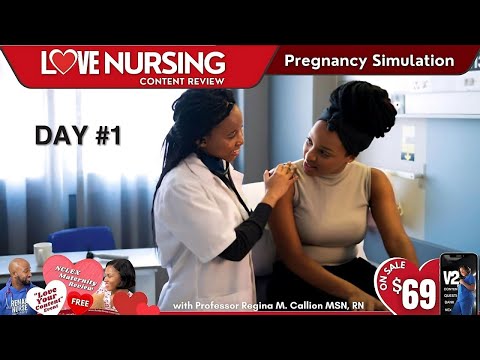 FREE NCLEX Review: Love Your Content | Maternity NCLEX Review (Day 1) 👩⚕️📚✨