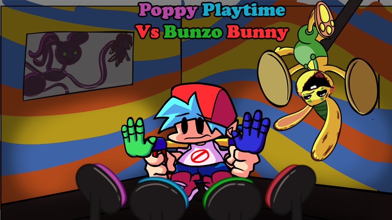 Poppy Funktime vs Bunzo Bunny (FNF Mod) - Play Poppy Funktime vs Bunzo  Bunny (FNF Mod) Online on KBHGames