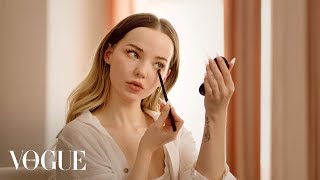 Дав Камерон показывает макияж в теплых тонах Vogue Россия