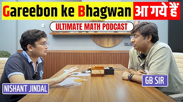 Become JEE Math Topper | Nishant Jindal | GB sir