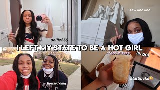 vlog: i LEFT my state to be a hot girl *in DC* | seasonsofshai (ft. beautyforeverhair)