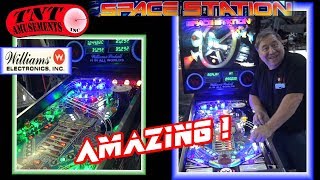 #1312 Williams Amazing SPACE STATION Pinball Machine designed by Barry Oursler- TNT Amusements screenshot 3