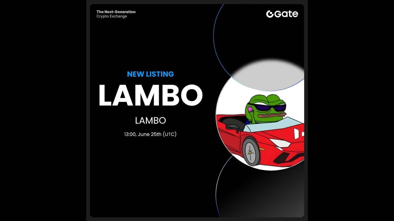 🎯Hold 1 GT- Share 6,055,101 LAMBO tokens for free!