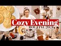 COZY EVENING ROUTINE 2021 | cook, clean, skincare & peaceful evening evening