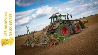 SEMIS DE COLZA 2017 | Combiné AMAZONE 6m & FENDT 828 [ETA Guilloteau]