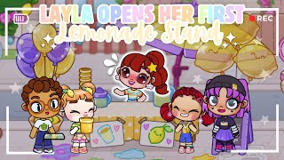 Layla opens her first *LEMONADE STAND* 🍋|| Avatar world || Episode 5