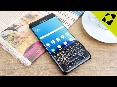 Official Samsung Galaxy Note 7 Keyboard Cover Case Review - Hands On