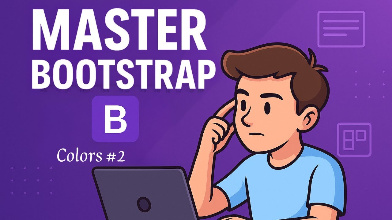 احترف البوتستراب | Colors #2 | Master Bootstrap - YouTube