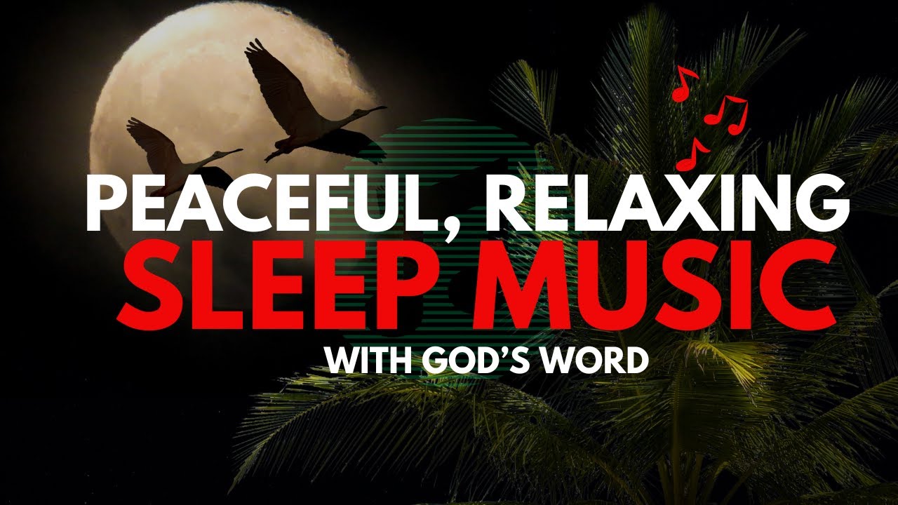 60 Peaceful Bible Verses with Relaxing Sleep Music | Healing Scriptures ...