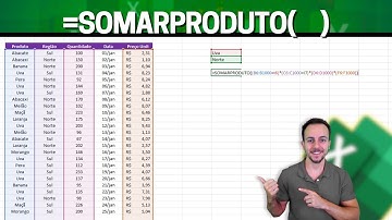 Fórmula SOMARPRODUTO no Excel | Exemplos Práticos | Planilha Grátis