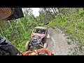 Trail Tires Vs Clay Hole And Rowdy Blows a Belt!