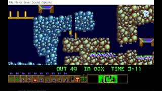 Lemmings Reunion (Ultra-Violence 12) - The Bubble Cave screenshot 5