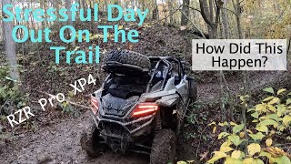 Stressful Day Out On The Trail//RZR PRO XP4