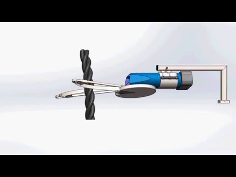 Cable Cutting platform for MICRO UNMANNED MARINE VEHICLE simulation