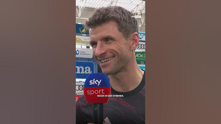 Letztes Bundesliga-Interview von Thomas Müller 🥹👏🏼