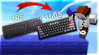 Bedwars But If I Win My Keyboard Gets Better