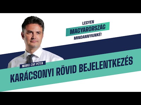 Márki-Zay Péter: Karácsonyi