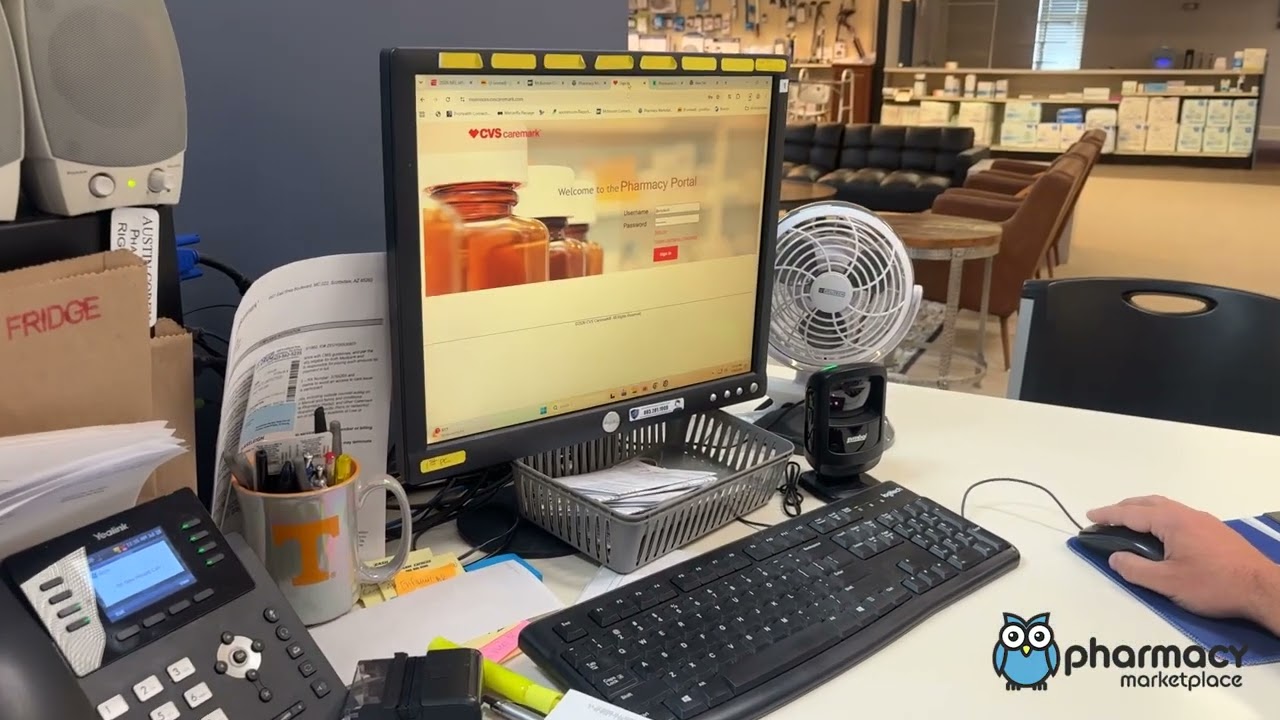 Pharmacy Spotlight video thumbnail: the dispensing workstation at Riggs Drug & Gifts