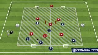 Game "(6+1)v(6+1) + 2 neutral players"