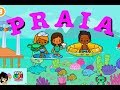 Toca Life Vacation viajando para a PRAIA