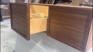 Details Walnut Slim Shaker Vanity | Inside the HEAVEN Workshop Update