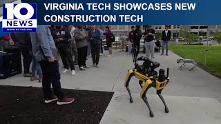 Virginia Tech showcases VR, robots, and drones to improve construction safety