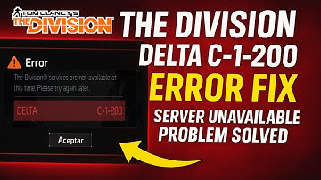 De divisiefoutcode DELTA C-1-200 | Oplossing De divisiediensten zijn momenteel niet beschikbaar.