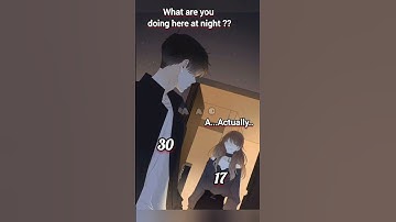 Thumbnail of (Requested) 13 years age gap love story ❤...#anime #shorts #edit