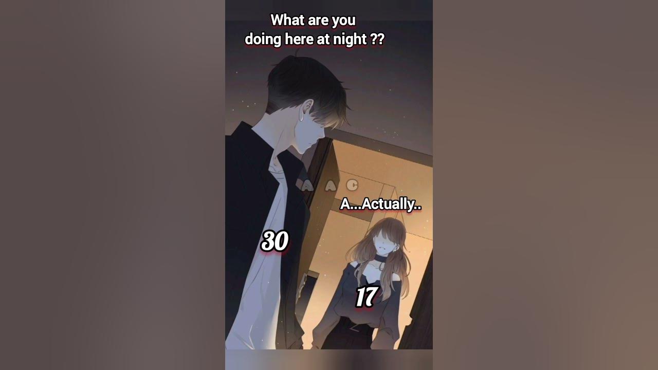 (Requested) 13 years age gap love story ❤...#anime #shorts #edit