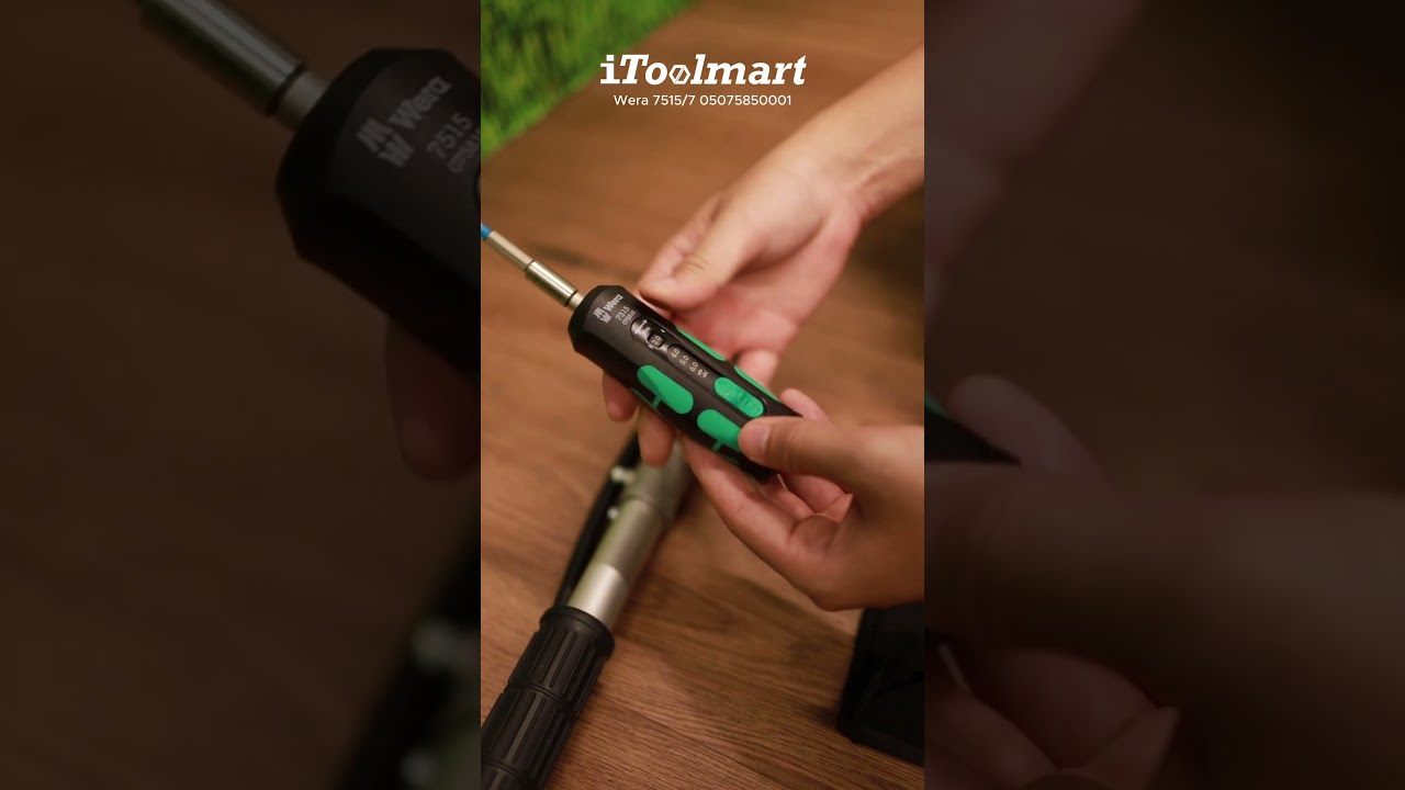 Wera 7515 Kraftform Safe-Torque Speed Drehmomentschraubendreher, 2-6 Nm für 1/4