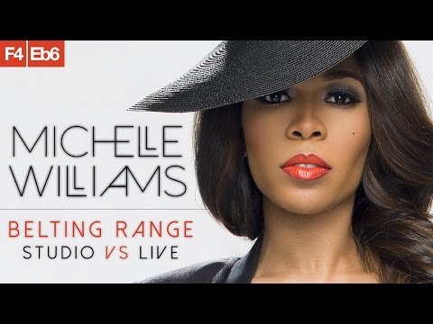 Michelle Williams' Belting Range in 1 Minute [F4-Eb6] - YouTube